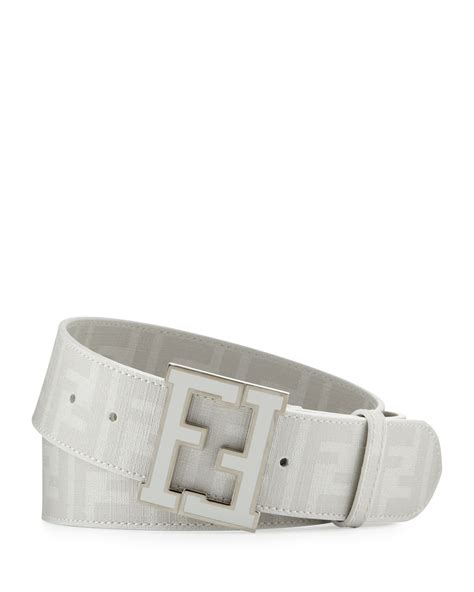 white fendi belt fake|fendi belt men white.